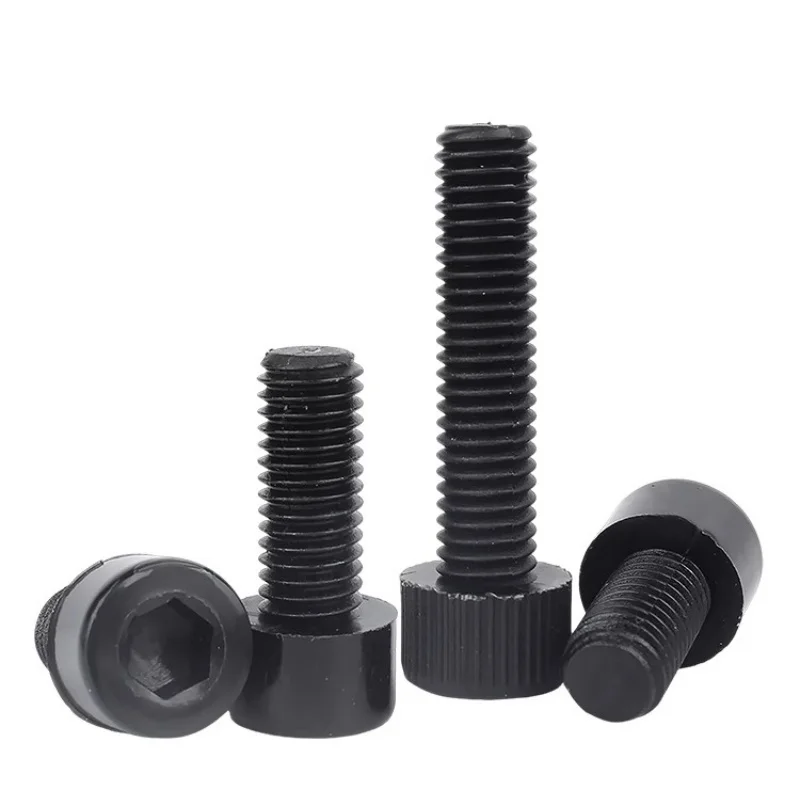 أسود/أبيض النايلون البلاستيك عرافة المقبس اسطوانة رئيس معزول الترباس/المسمار/مقبس غطاء ألين رئيس الترباس المسمار M3 M4 M5 M6 M8 #6