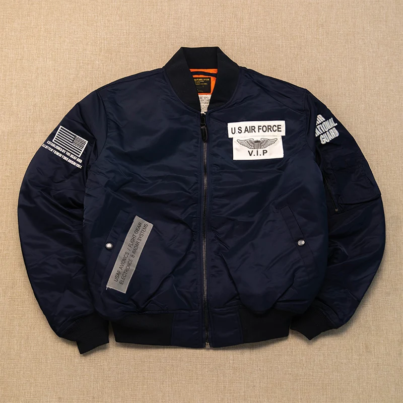 

Men's Flight Jaet Thermal Cotton Coat Anti-Cold Cotton Clothes Tailored Cotton Clothes Trendy Men's Faion Urban Workwear