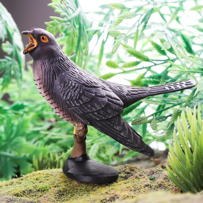 Early Education Cognitive Children Simulation Animal Model Toy Pigeon Magpie Home Decoration