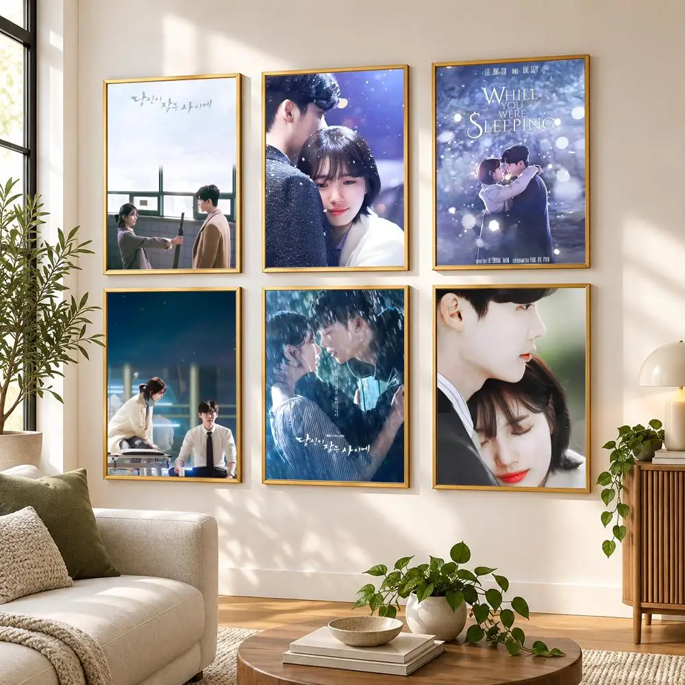 While You Were Sleeping Poster HD art sticky wall waterproof home living room bedroom bar aesthetic decoration