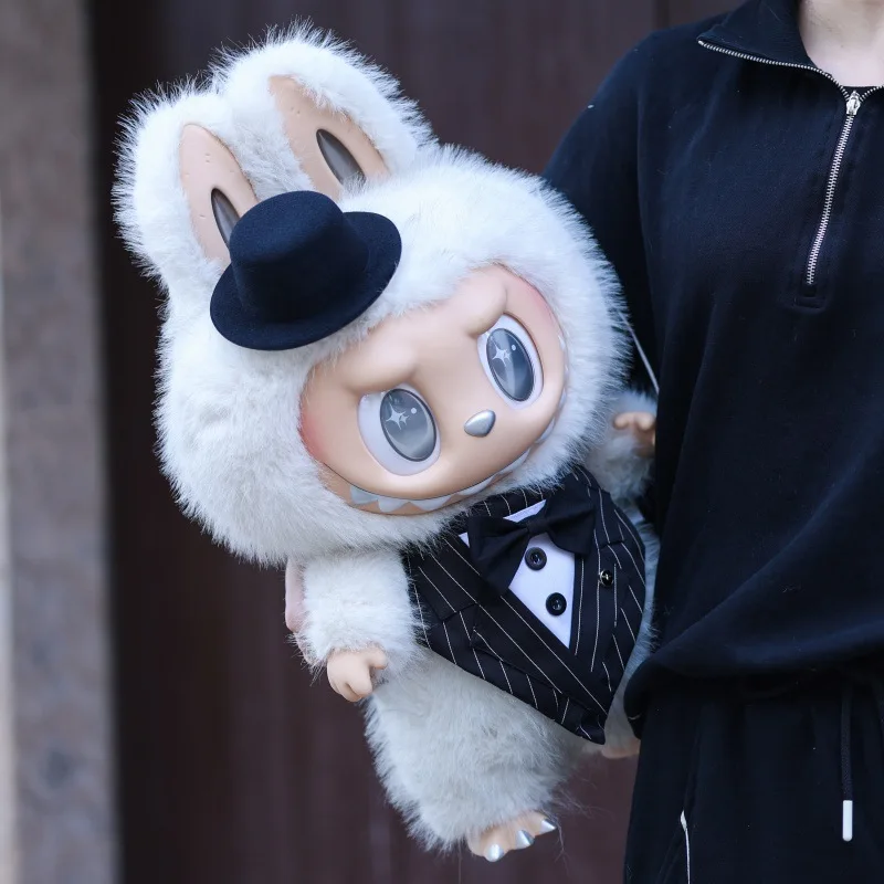 For 58cm Labubu Doll Wedding Clothes Set luxury Cute design Zimomo Advanced clothes designer labubu senior fashion brand Gift