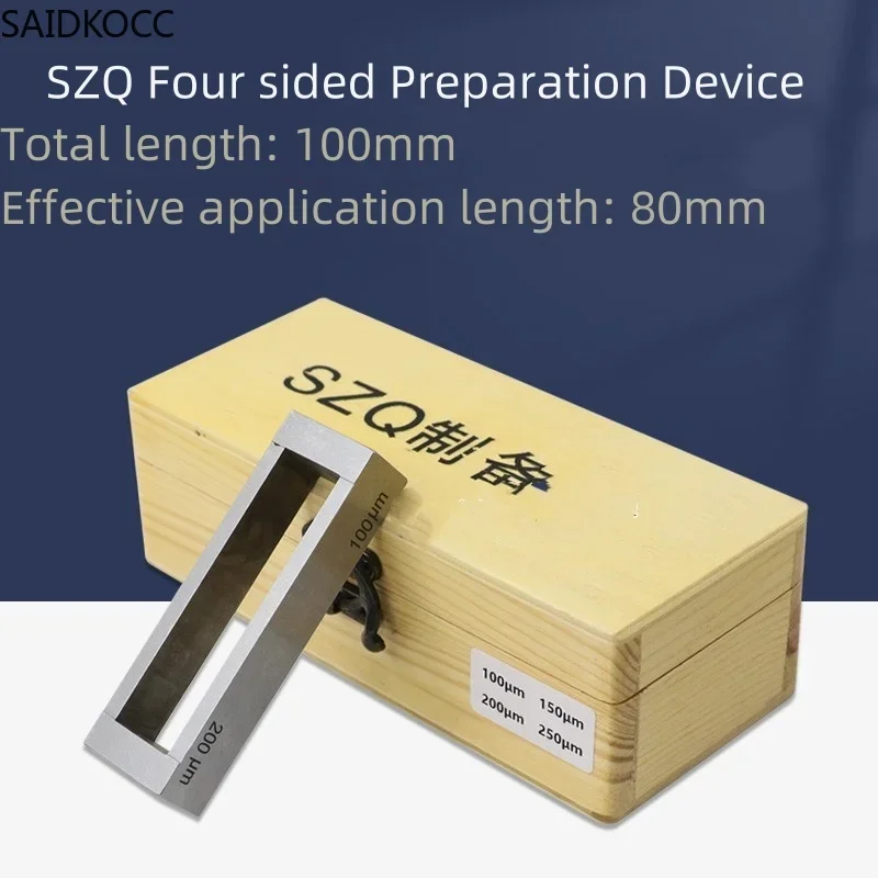 

SAIDKOCC SZQ Frame Four Sided Preparer Laboratory Wet Film Test/coating Film Scraper