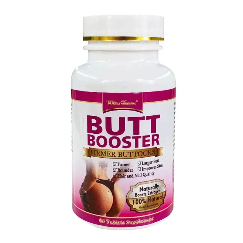 Booster de fesses pour femmes, 120 pilules, 2 bouteilles, livraison gratuite, gros cul, lifting des fesses, raffermissement des