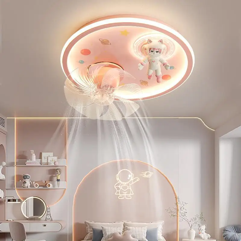 

Modern full spectrum LED ceiling lightfan for children's rooms bedrooms ceiling fans lighting kindergarten children's playgrou