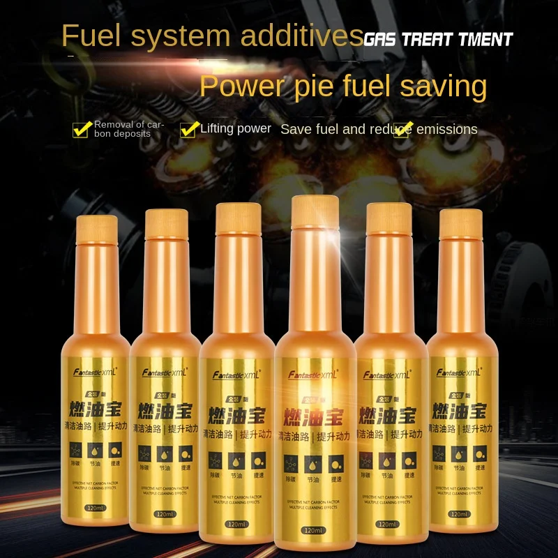 Automotive Fuel Treasure Fuel Saving and Carbon Removal Engine Three Way Catalytic Cleaning Agent 120ml Gasoline Additive