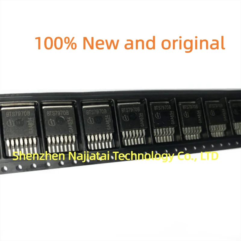 

10 шт./лот 100% Новый оригинальный BTS7960B BTS7960 TO-263 IC чип