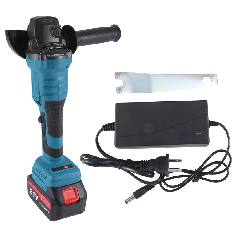 

21V 100Mm Brushless Angle Grinder Grinding Tool Cutting Machine Power Tool For Cutting Polishing Ceramic Tile US Plug