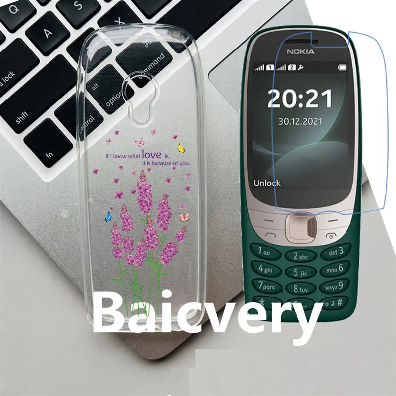 2023 Hot Selling for Nokia 6310 2021 Phone Case Soft Silicone Phone Cover Funda Coque