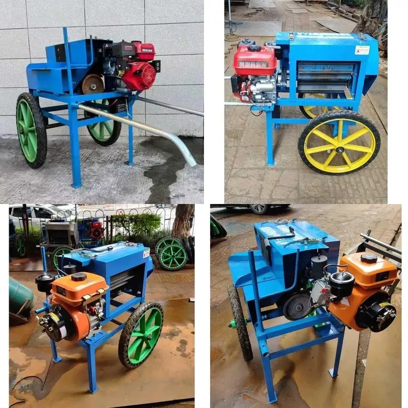Hemp fiber separato sisal fiber extractor, efficient and easy to operate