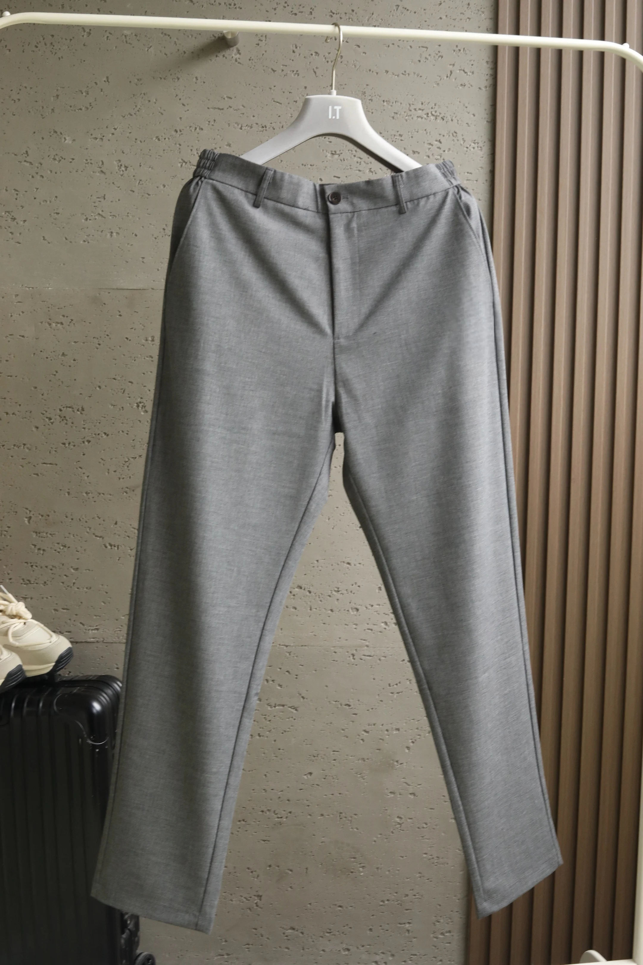

LP Italian 25aw wool business casual straight pants