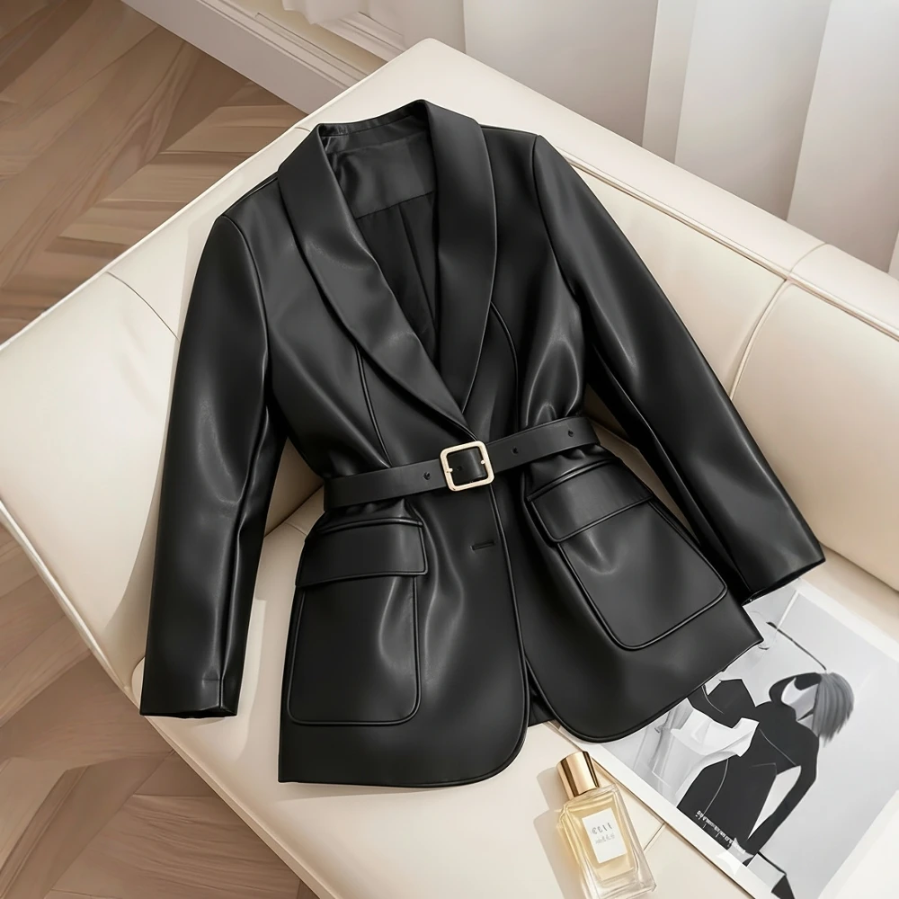 

Свободное летнее платье с длинными рукавами, повседневный стиль, прямые рукава-трубы, без украшений, весенний модный женский костюм высшего класса