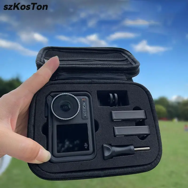 Mini Torebka na DJI Osmo Action 5 Pro Action 6 3 4 Etui Podróżne Torba na Akcesoria do Kamery Torba do Przechowywania Pudełko Ochronne