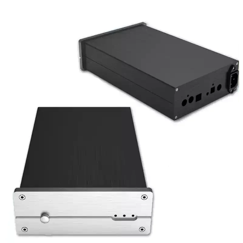 150*60*231mm Aluminum Enclosure AMP Case Power Amplifier Chassis DIY DAC Decoder Shell Audio
