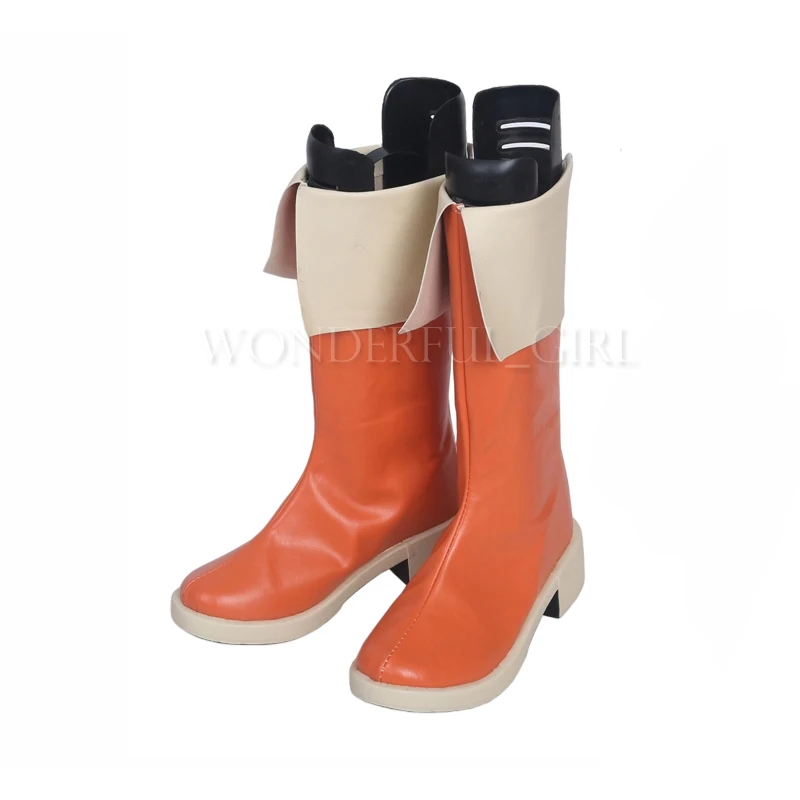 KonoSuba Gottes Segen für diese wunderbare Welt Megumin Cosplay Schuhe Anime Cosplay Stiefel Reißverschluss Mädchen Halloween Party Schuhe