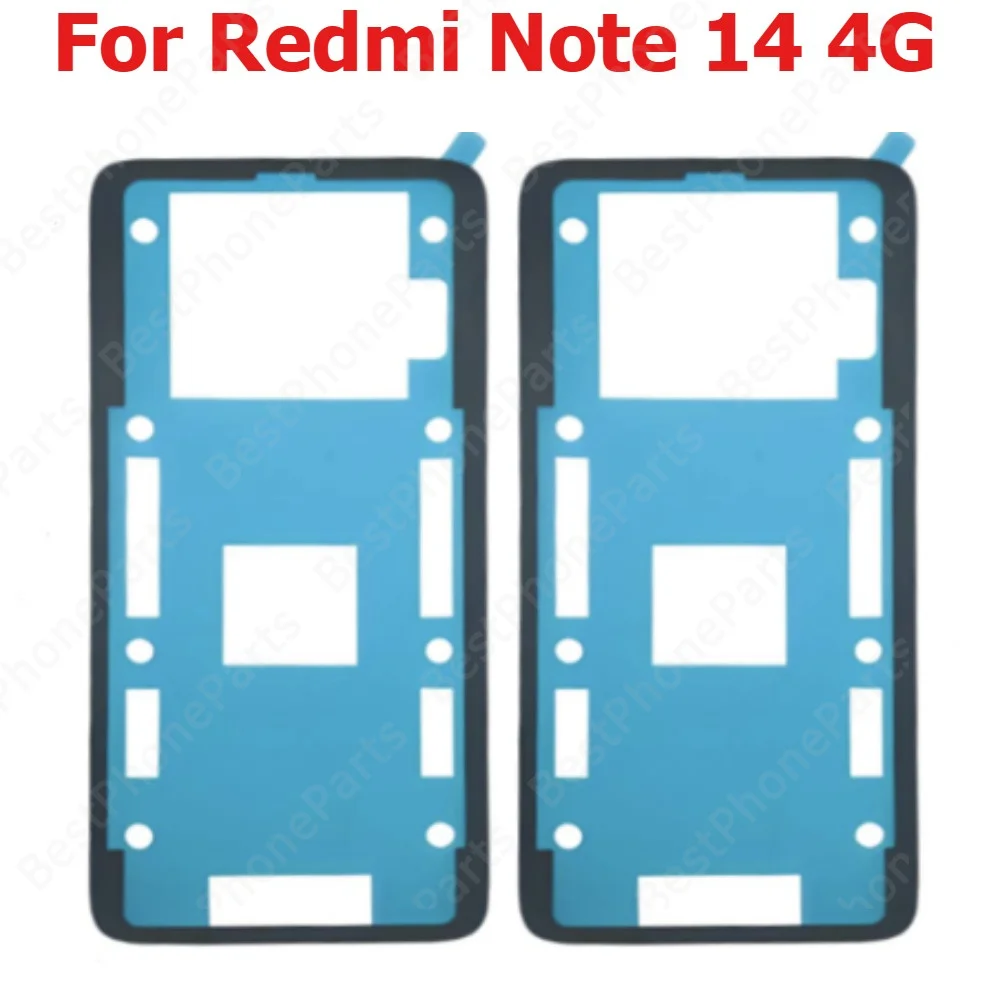 Battery Door Adhesive For Xiaomi Redmi Note 14 Note14 4G Battery Back Cover Tape Housing Adhesive Seal Sticker Glue Phone Parts