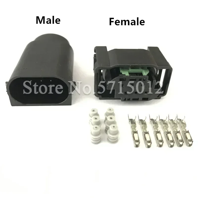 6 Hole Auto Waterproof Car Accelerator Pedal Plug 1-967587-3/1-968818-3 For BENZ BMW Automotive Connector
