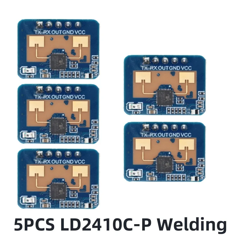 LAUBEI Hi-Link HLK-LD2410 LD2410B LD2410C 5V Mini FMCW 24G Smart Menselijke aanwezigheidssensor Radarmodule Consumentenelektronica
