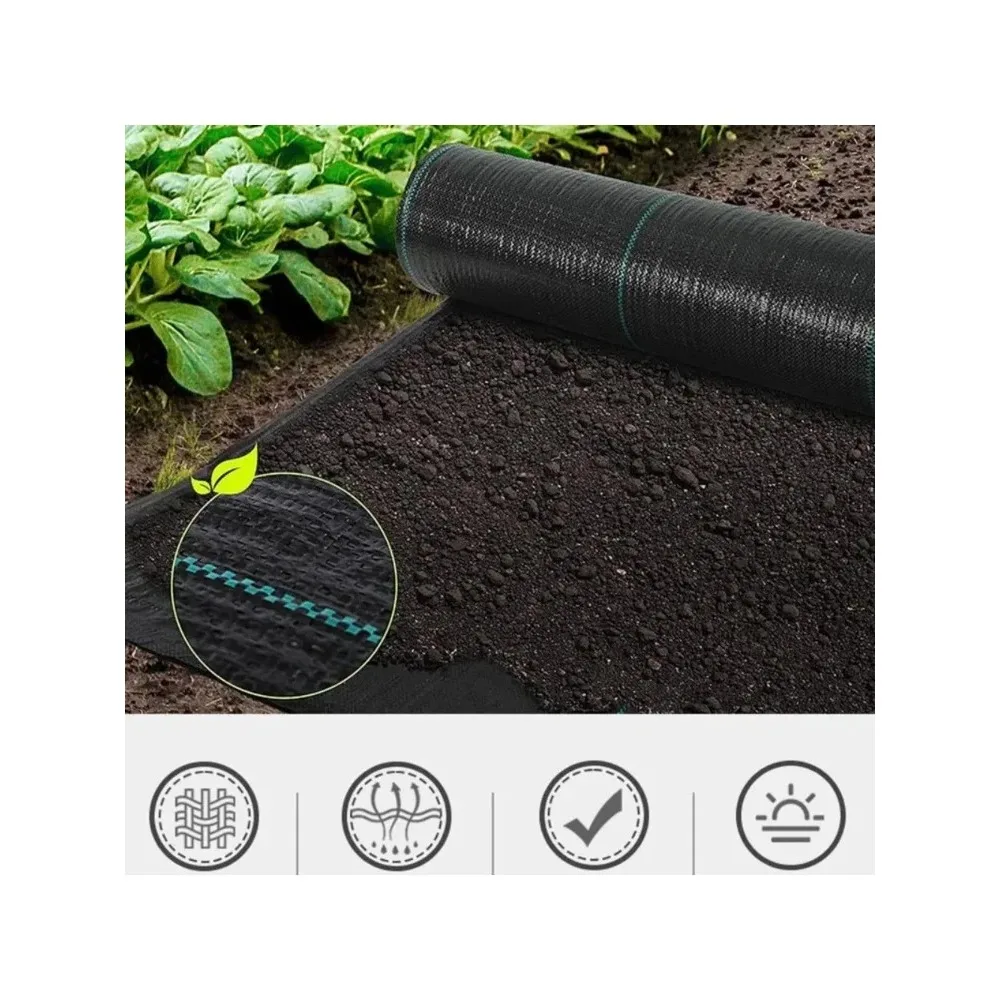 Weed Control Mat UV Proof Anti Grass Ground Cover Weed Barrier Fabric Agricultural Anti Grass Cloth Farm Greenhouse