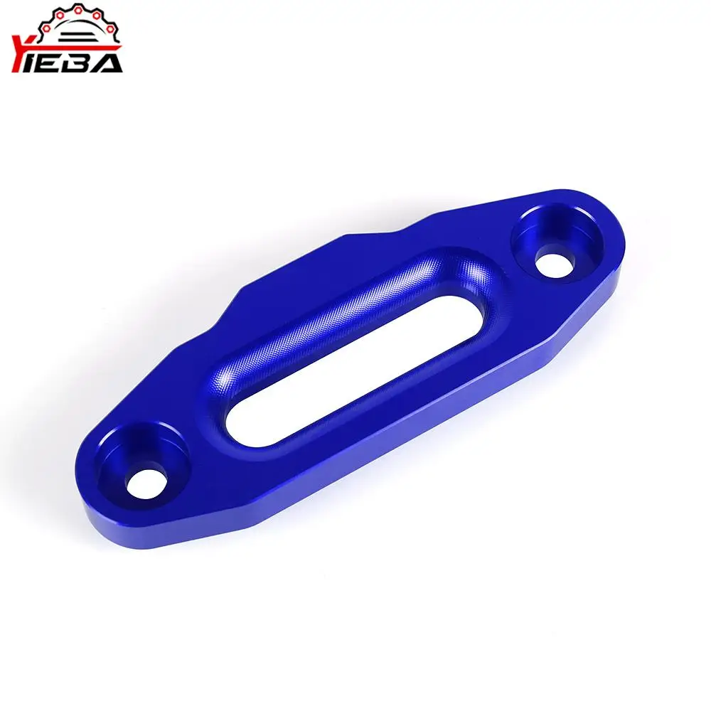 Novo guia de corda de guincho de 2000-3500 lbs, fairlead de alumínio prateado para off road suv atv utv