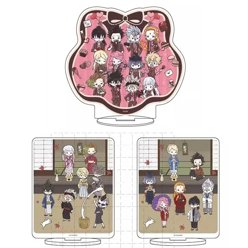 

Game Noell Silva Finral Roulacase Vanessa Figure Doll Anime Yuno Yami Sukehiro Acrylic Stand Model Plate Cosplay Toy for Gift