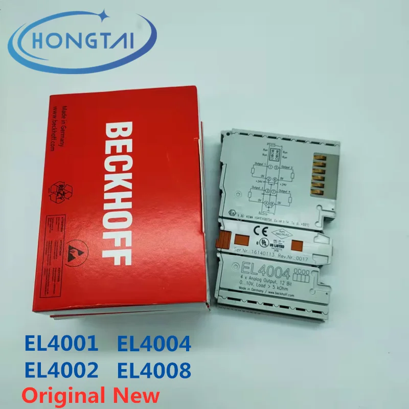 

Free Shipping BECKHOFF Module EL4001 EL4002 EL4004 EL4008 Original New