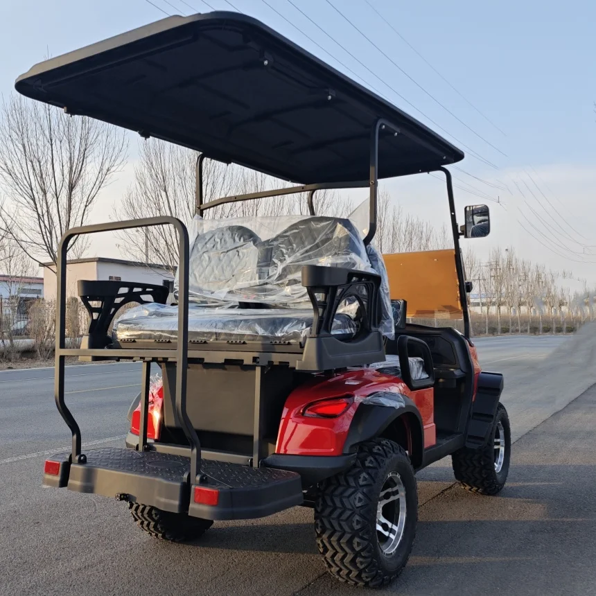 Comfortable 60V Lead-Acid Battery And Lithium Battery Optional Powered Quality 4000W Motor Golf Scooter Electric Golf Carts