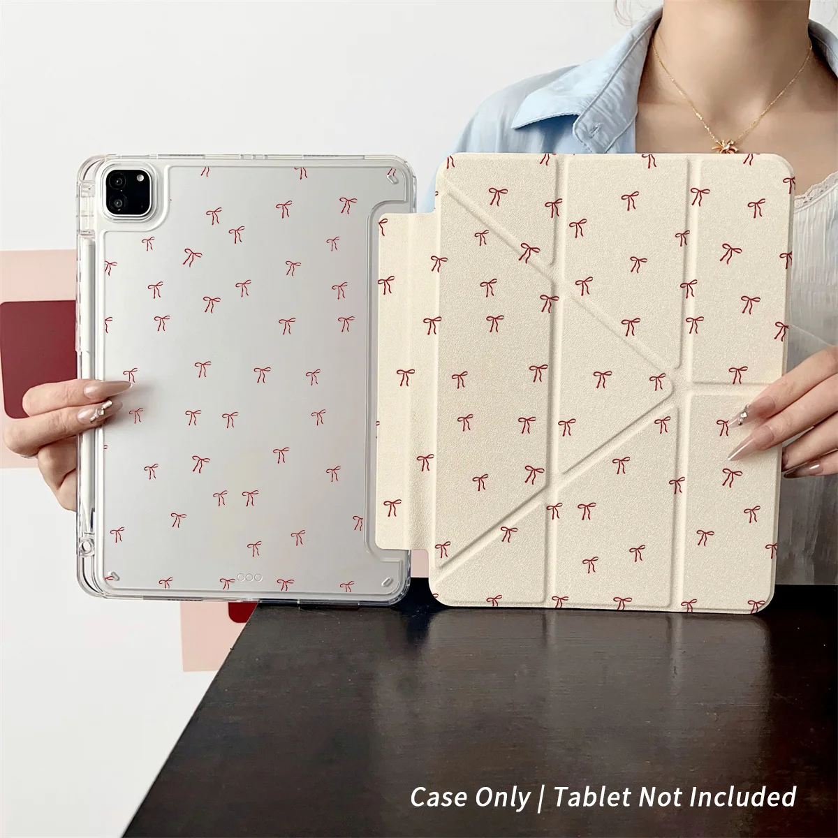 Slim Fit Premium TPU Tablet Cover, Shockproof Durable Lightweight Protective Case for iPad Samsung Huawei Honor Redmi Xiaomi