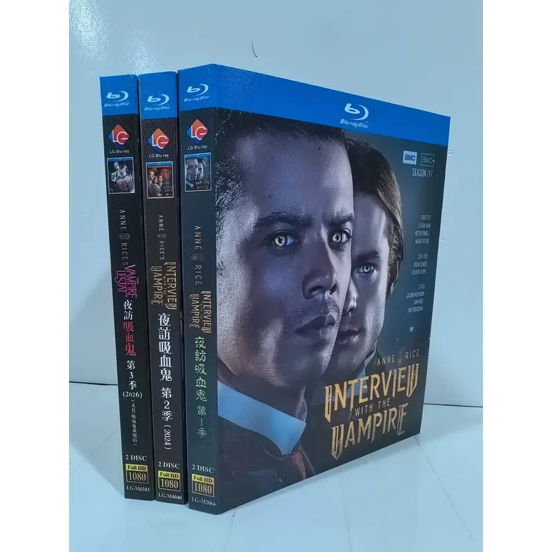 Blu-ray Interview with the Vampire Season 1 2 3