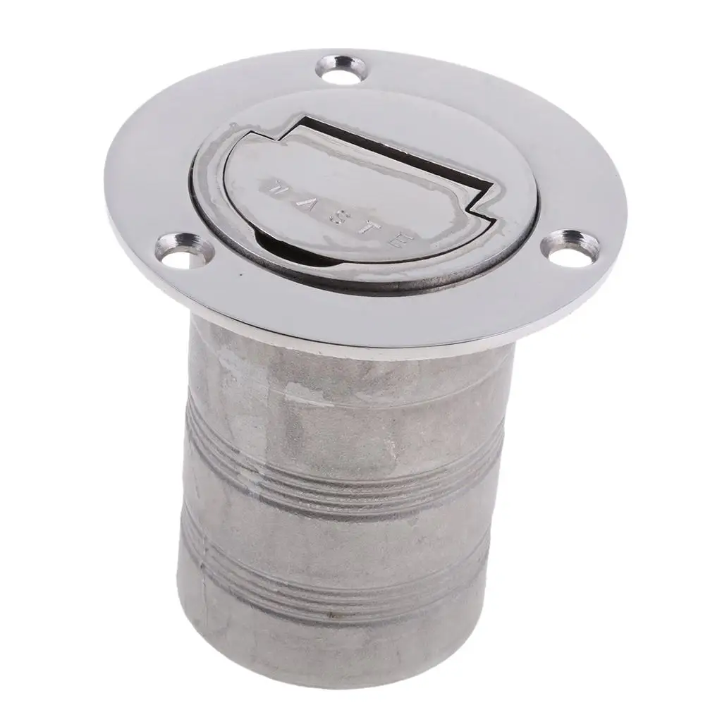 Filling Cap Stainless Steel Keyless Ferrule Filling Drain Waste Deck Boat - 50mm