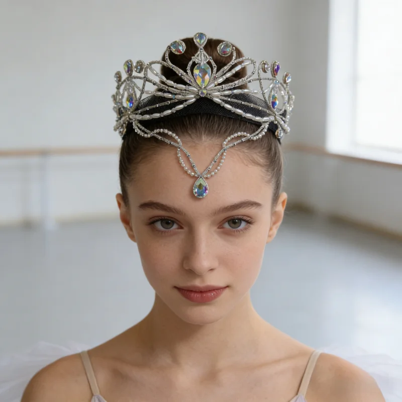 

BH1035 Горячая распродажа: Модный головной убор для танцев Giselle (гирлянды) для детей, девочек, женщин и взрослых, для выступлений и балета
