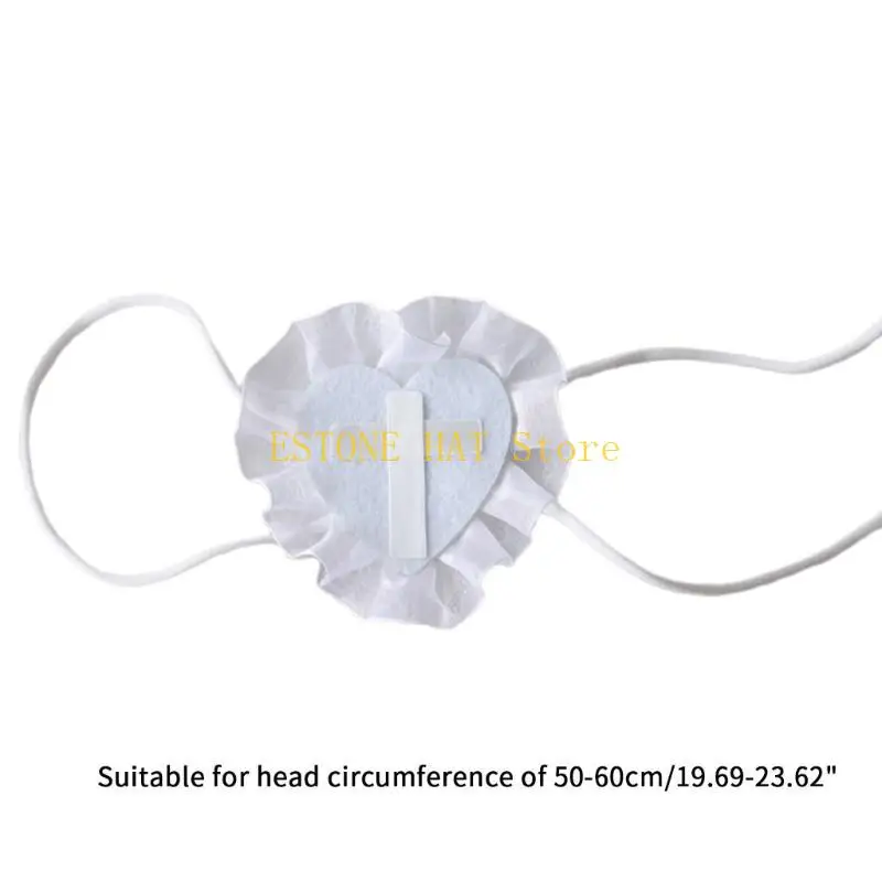 49mf Anime Eyewear Broldery Bounseple Men Party Single Eye Mask