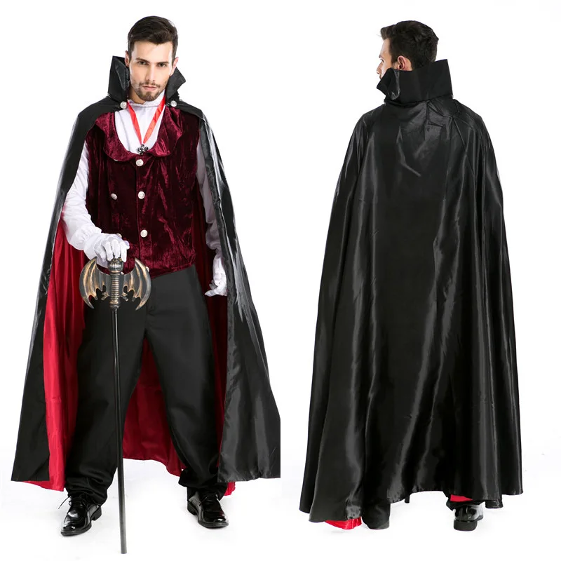 

Halloween Costume Men's Vampire Costume Dracula Cosplay Classic Movie Cosplay Uniform