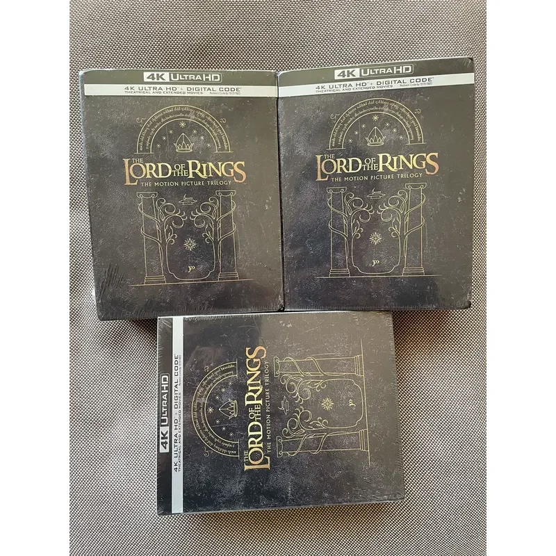 Lord of the Rings 4K UHD Blu-ray Gift Box Version