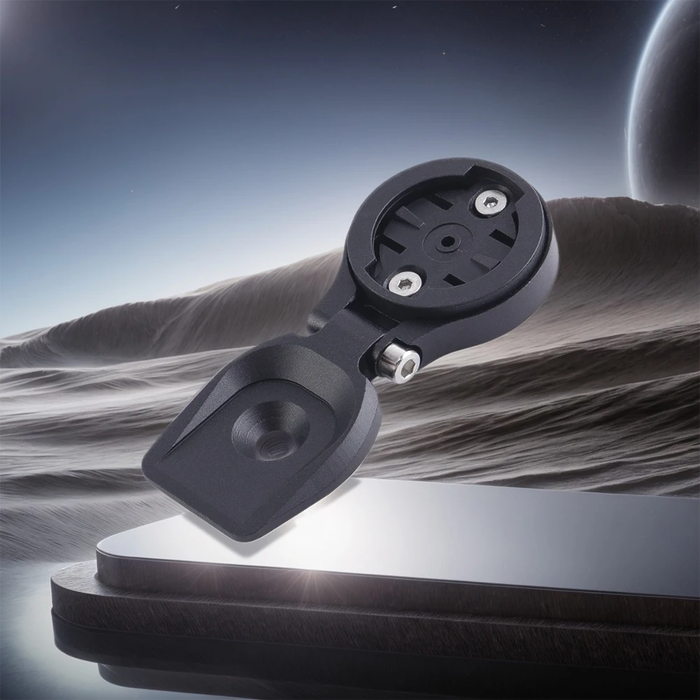 حامل كمبيوتر للدراجة قابل للتعديل على شكل جذع كمبيوتر للدراجة، حامل كمبيوتر للدراجة من سبائك الألومنيوم لـ Garmin Bryton Wahoo