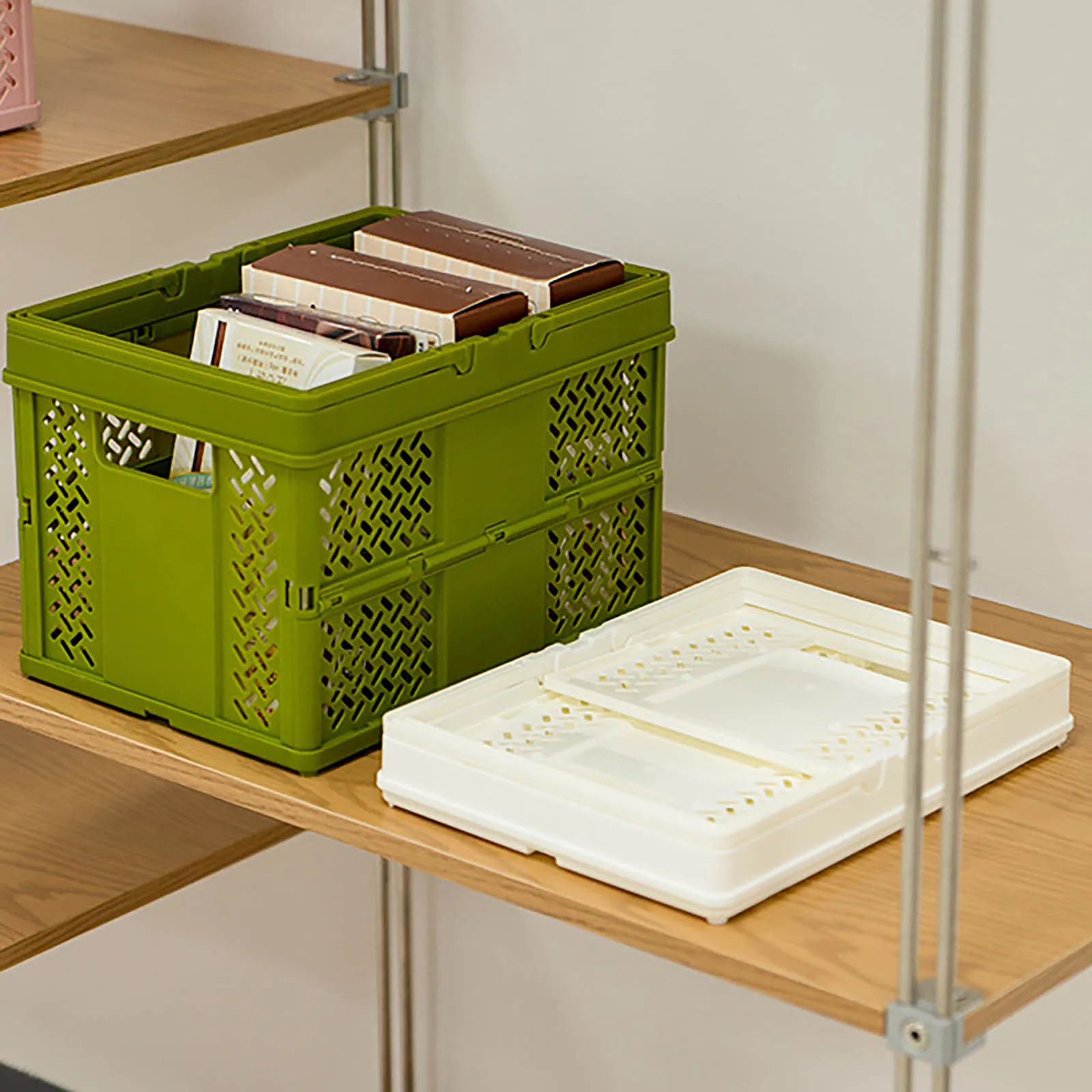 سلة التخزين متعددة الوظائف سطح المكتب التراص صندوق تخزين مستحضرات التجميل الصغيرة عنبر نزهة المحمولة تخزين أدوات تخزين المنزل