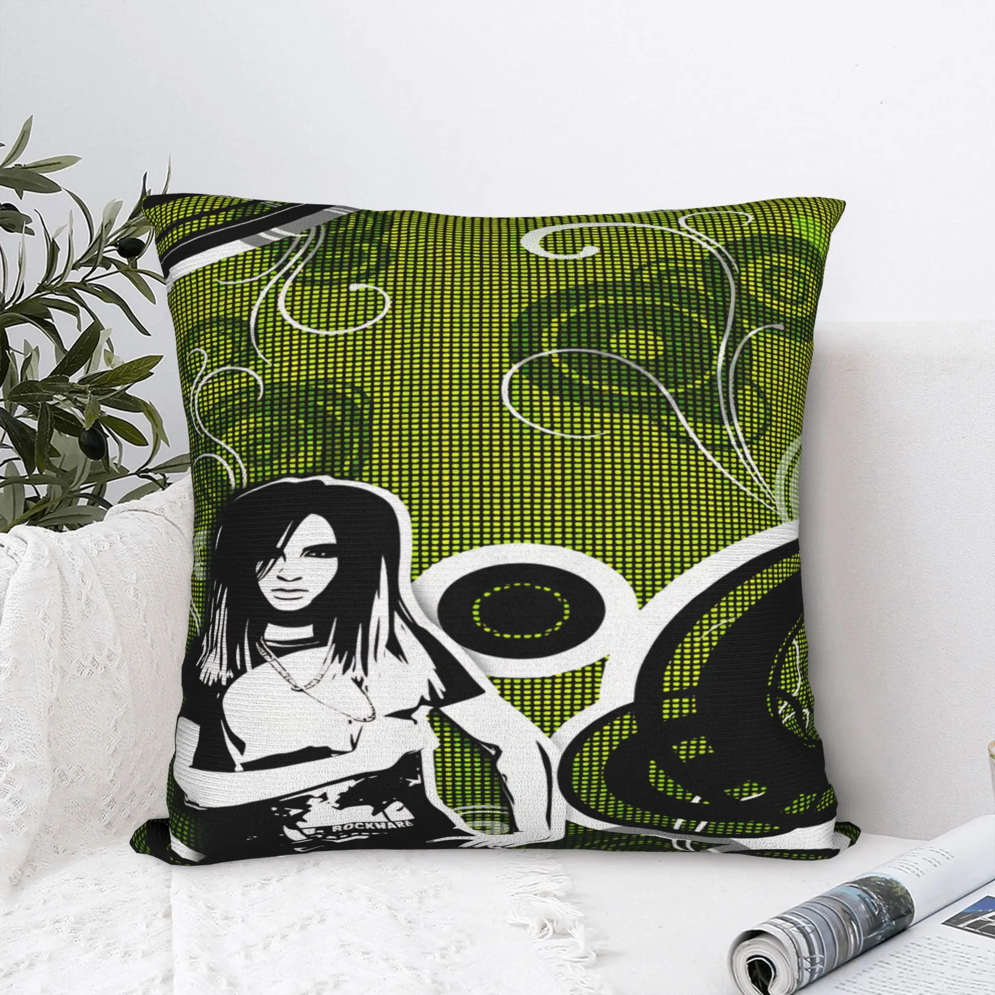 Pillow Cover Tokio Hotel Bill Tom Kaulitz   Morden Pillow Case For Sofa Home Decoration Pillowcases