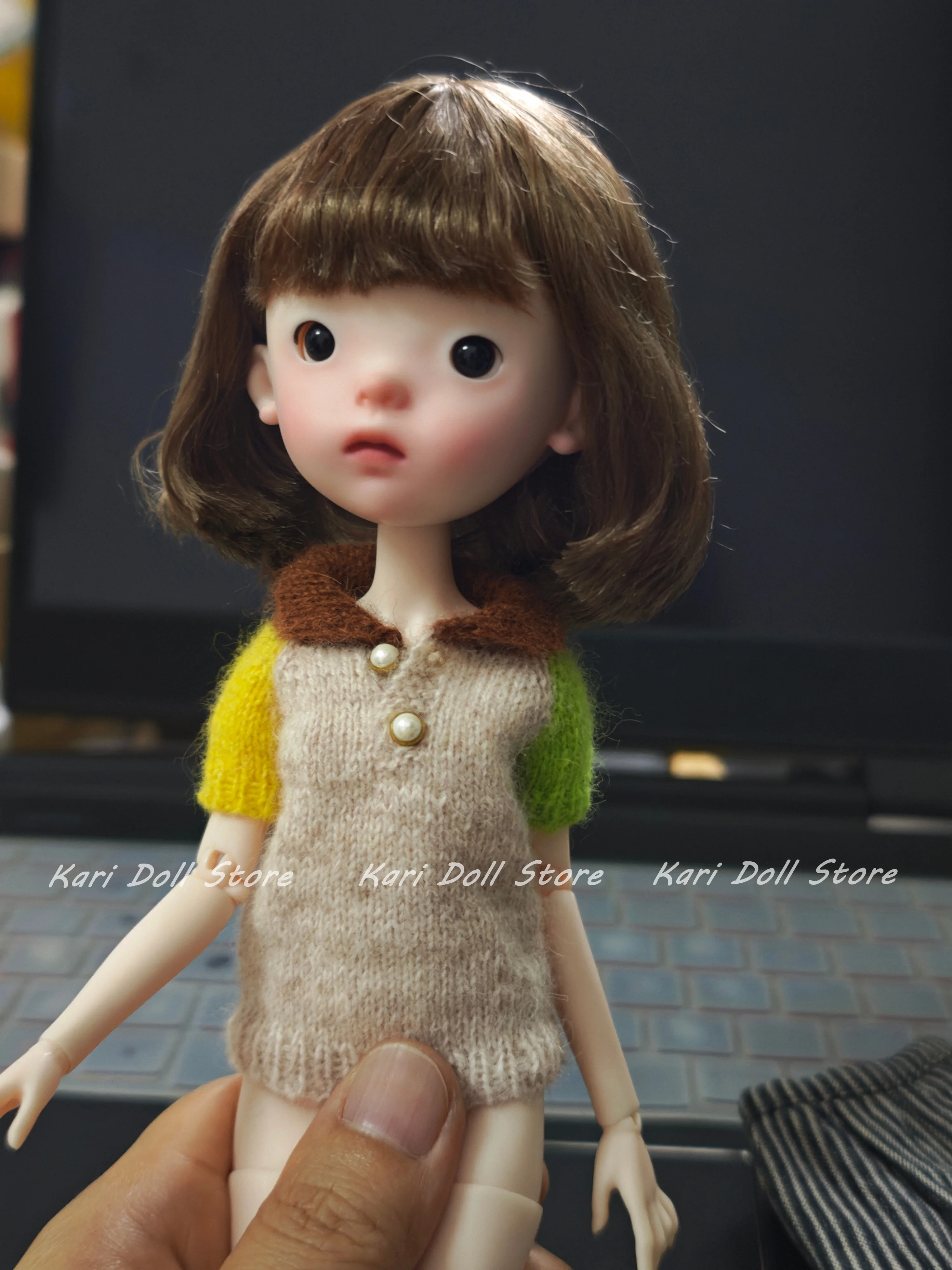 Kari Doll Clothes and skirts dress handmade sweater for Landazz Landoudou Doll