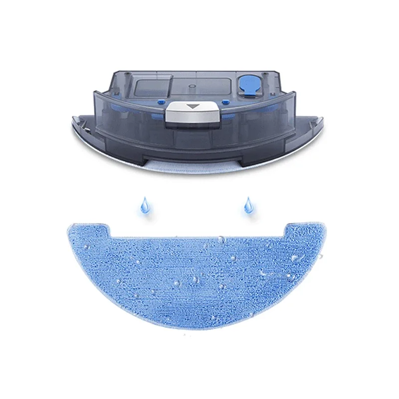 Vacuum Cleaner Water Tank Box Mop Cloth for AMIBOT Animal XL H2O Connect X755 Robot Vacuum Cleaner Water Tank Replacement