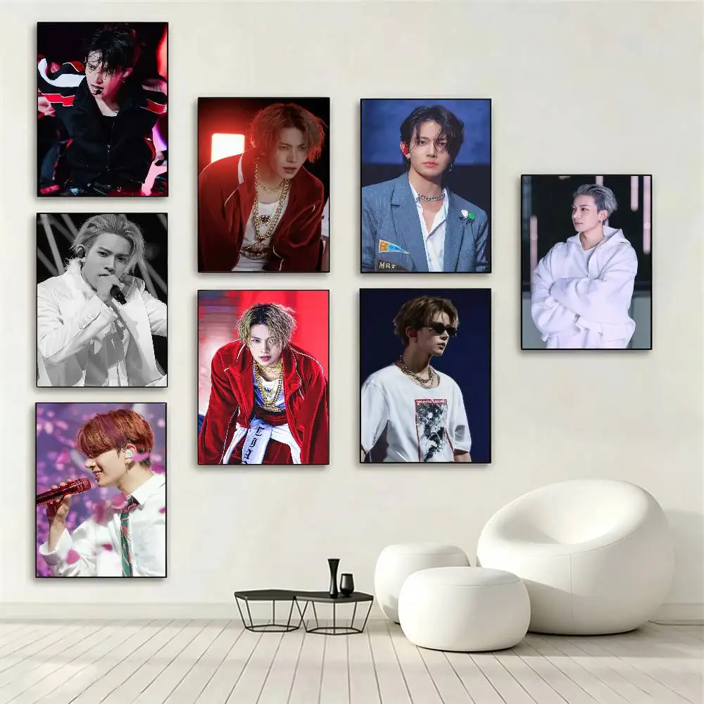 Heeseung Lee Vocal King  Poster Waterproof Wall Art Sticker For Bar Living Room Vintage Decor High Quality Print Gift