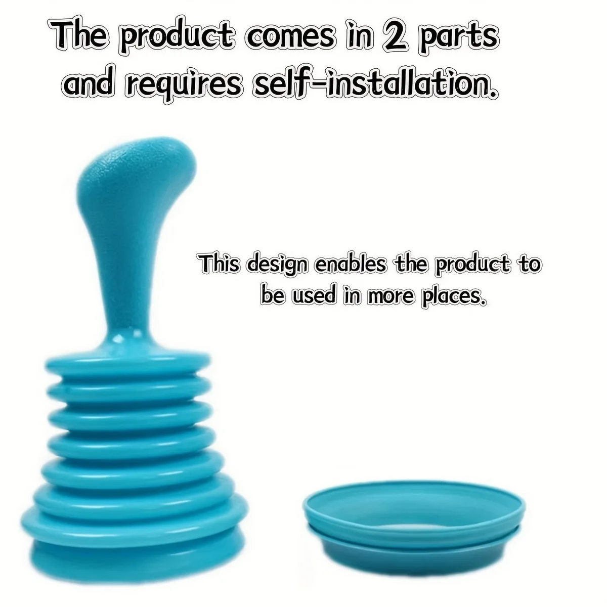 Blue Toilet Sink Suction Sewer Dredge Blocking Pump Pipe Cleaner Sink Drain Cleaner Tool for Home Plumbing view 4