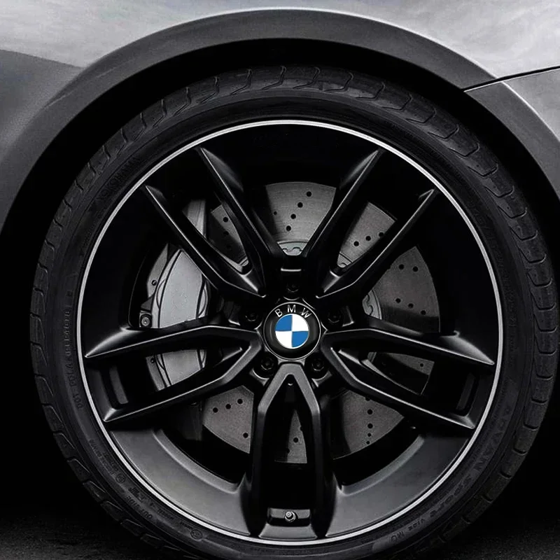 자동차 휠 허브 스티커 림 장식 자동차 스타일링, BMW F07 F34 F10 F20 F48 F39 F30 F25 F26 F15 F16 F22 F32 E90, 4 개