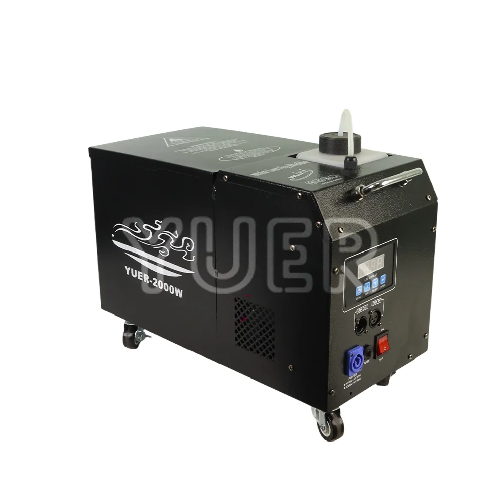 NEW 2000W Single Head Water Mist Machine Stage Smoke Fog Machine Equipment Remote Control For DJ Disco Wedding Club Bar DMX512