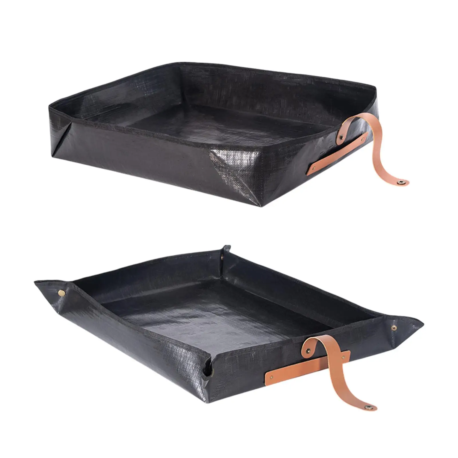 

Plant Repotting Mat Transplanting Mat Bonsai Folded Garden Reusable Gardening Sheet Gardening Pot Pad Planting Potting Tray