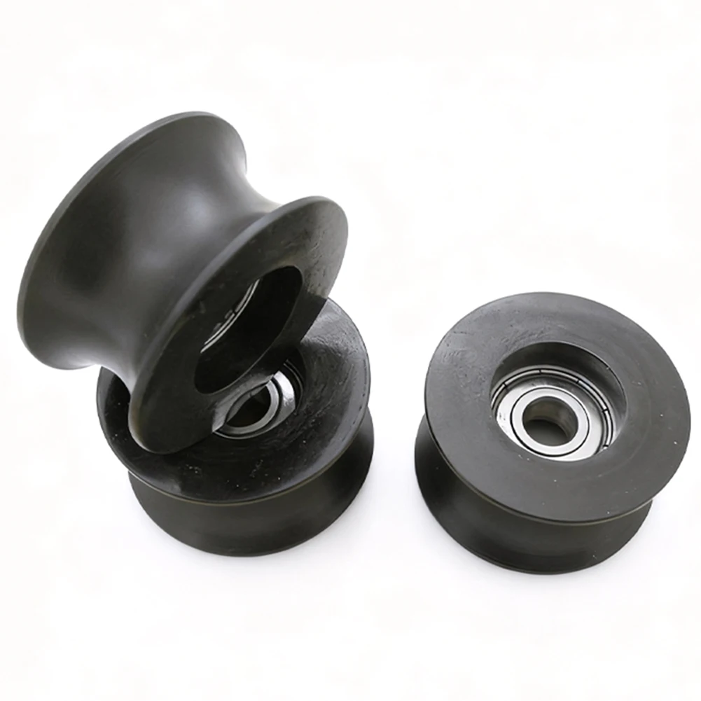 Industrial Grade 0840UU U Type Groove Bearing for Round Bottom Track Systems in Demanding Operational Environments