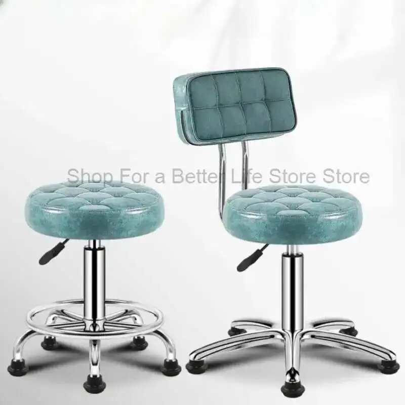 

Chairs Office Wheel Hairdressing Tattoo Professional Barber Ergonomic Barber Chairs Swivel Pedicure Silla Salon Furniture MR50BC