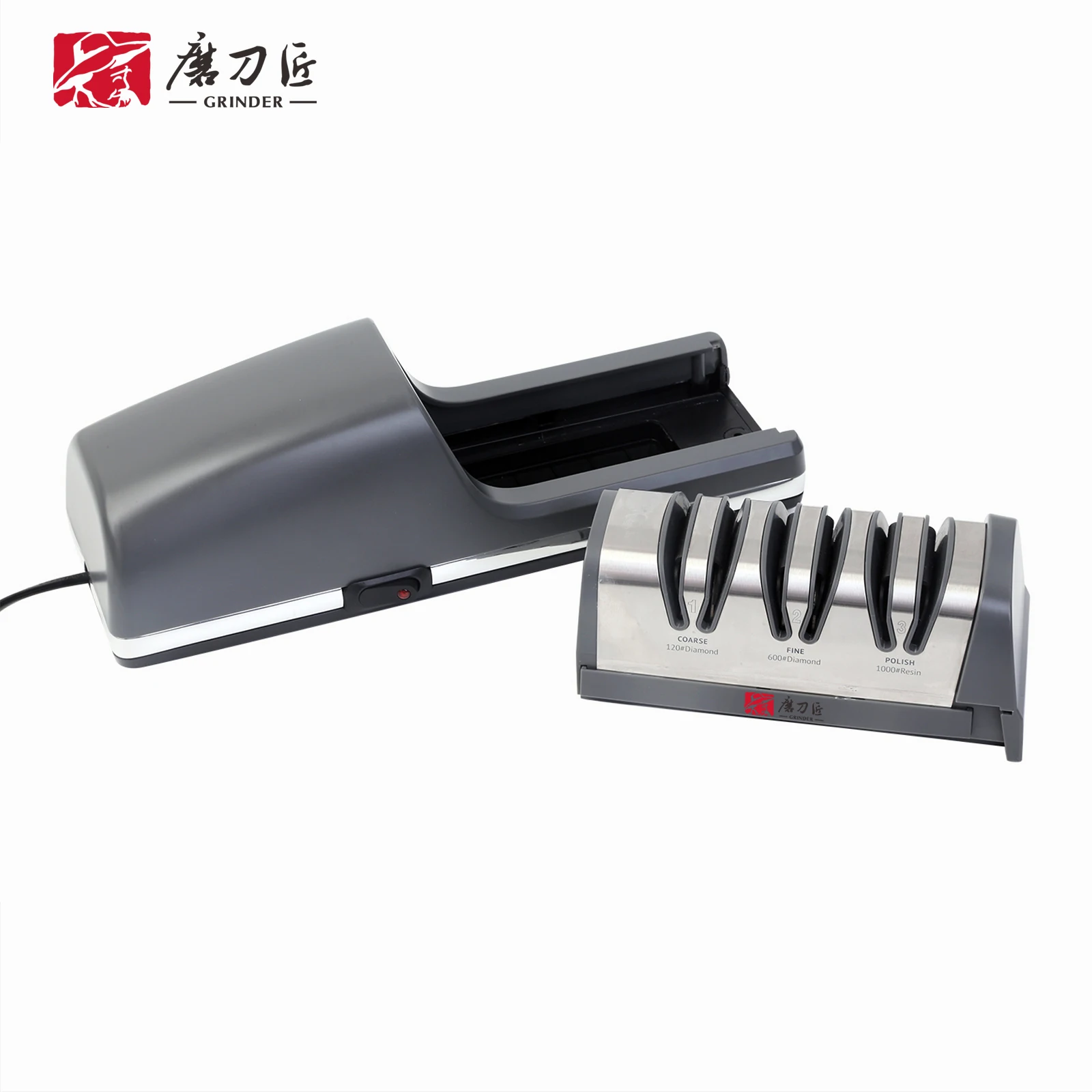 New Pro Kitchen Knife Sharpener Magnetic Angle Adjustable Double-Sided Diamond Stone Roller Sharpening Tool for Chef Knives Scis