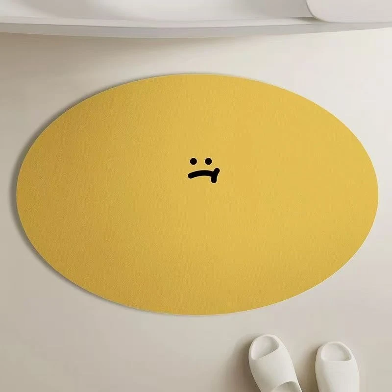 Bathroom absorbent diatom mud toilet  doormat toilet toilet floor mat toilet carpet