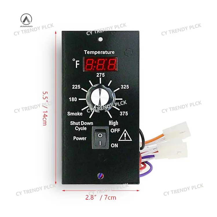 North American Grill Wood Pellet Temperature Controller Compatible for TRAEGERGRILLS New PID Program BBQ Oven