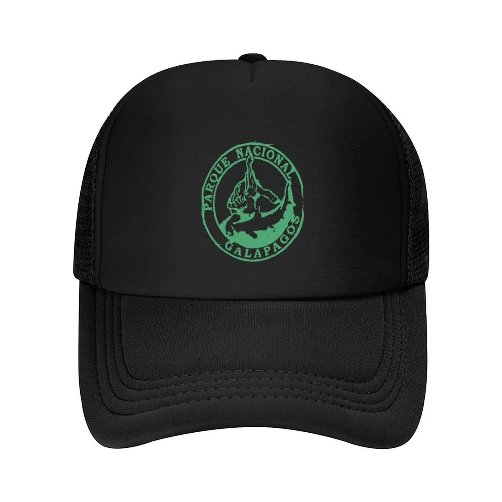 

GALAPAGOS ISLAND PASSPORT STAMP Baseball Cap Golf Wear Trucker Hat Hood Unique hats Woman Men's
