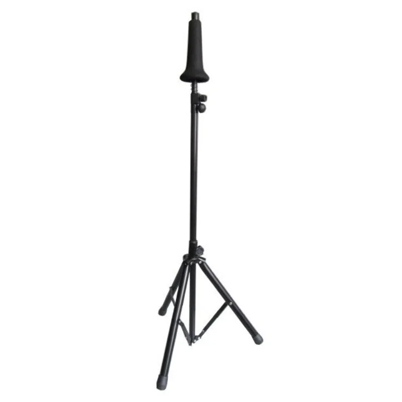Midrange Bass Trombone Floor Rack with Pull Pipe Display Stand for Musical Instruments